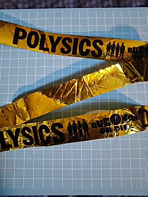 POLYSICS ポリシックス 金テープ 状態難あり 武道館 2010 3 14 カヨ /拍卖