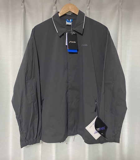 未使用!タグ付き☆【phenix】Urban Coach Jacket コーチジャケット チャコールグレー L PH912WT31 2WAY STRETCH UV PROTECT フェニックス拍卖