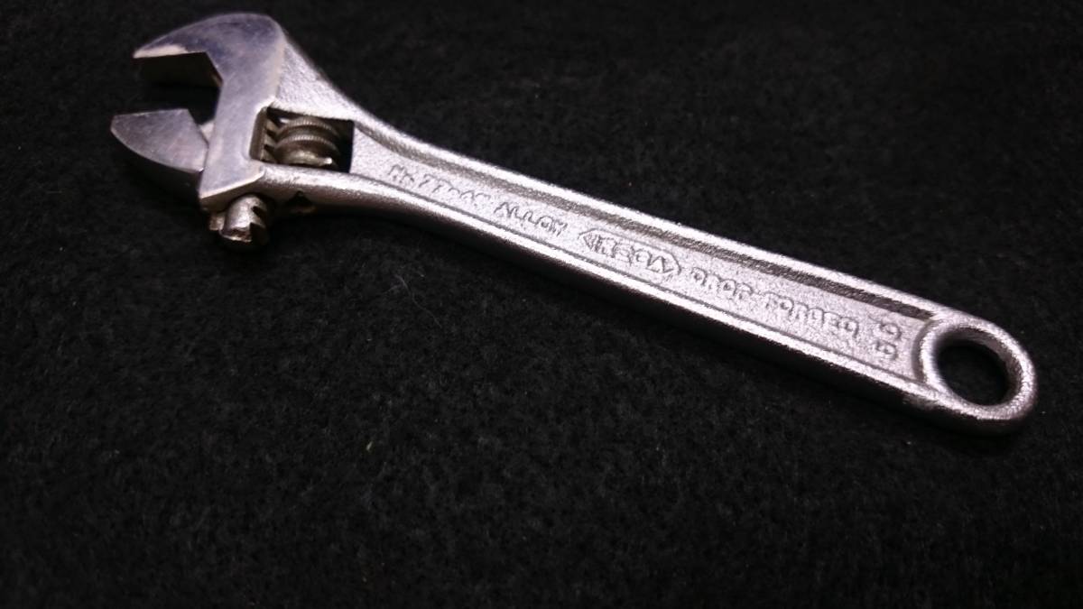 ・ IREGA イレガ 77-4 110mm モンキーレンチ 廃盤 当時物拍卖