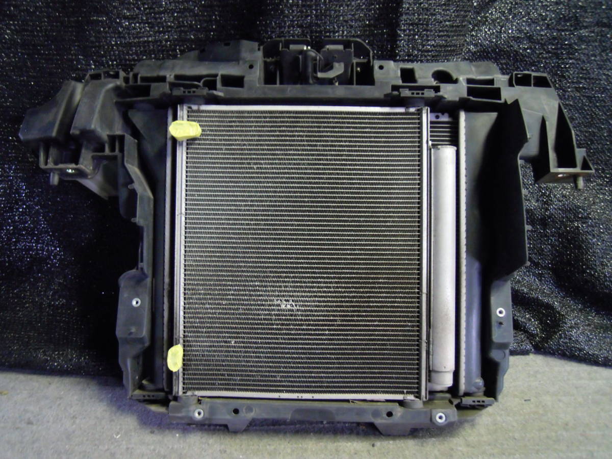 三菱 アイ i HA1W ターボ ラジエター ラジエータ コンデンサー 電動ファン セット拍卖