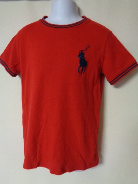 POLO Ralph Lauren ポロラルフローレン ビッグポニーTシャツ 赤 7 鹿の子拍卖