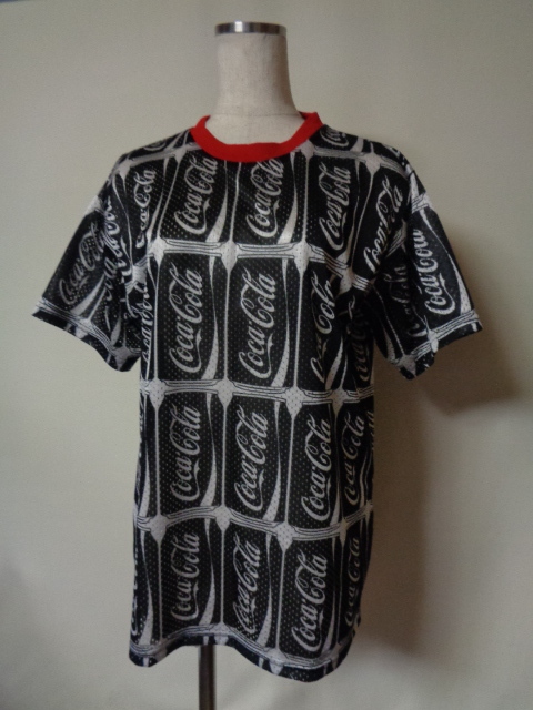 JOYRICH CocaCola ジョイリッチ コカコーラ Tシャツ M 総柄 ロゴ 拍卖