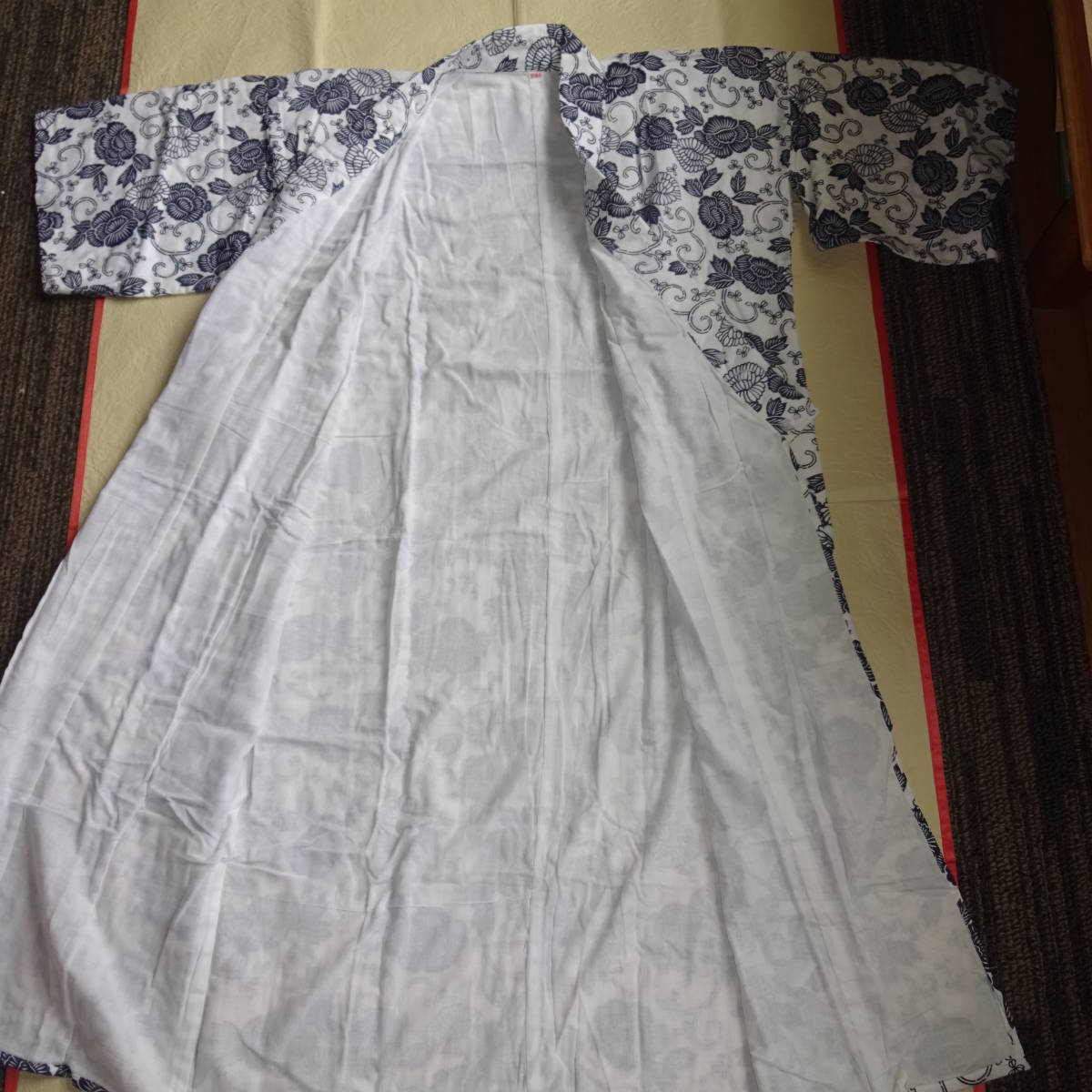 ガーゼ寝巻き ガーゼねまき 綿100% LL 日本製 未使用保管品 「難有り」拍卖