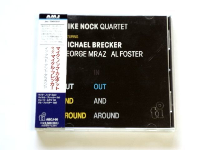 希少盤 CD【ABCJ96】Mike Nock Quartet  マイク・ノック / イン・アウト・アンド・アラウンド In Out And Around / 送料310円拍卖