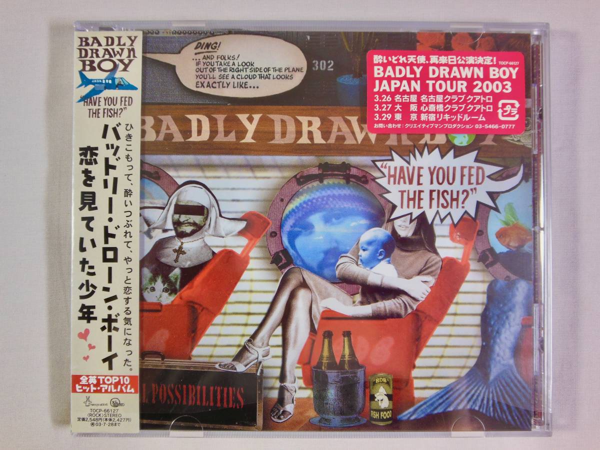 バッドリー・ドローン・ボーイ 「恋を見ていた少年」 国内盤 帯付き BADLY DRAWN BOY拍卖