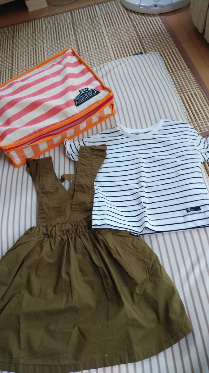 ブリーズ スカート&半袖T90 出産祝いプレゼント アプレルクール拍卖