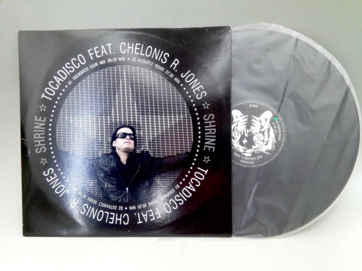 3510【LP盤】 ☆めったに出品されない ☆トカディスコ Tocadisco Featuring Chelonis R. Jones - Shrine (2007, Vinyl)拍卖