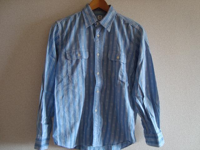 USED美品☆Jipijapa☆ストライプ☆L/Sシャツ☆日本製サイズ2♪拍卖
