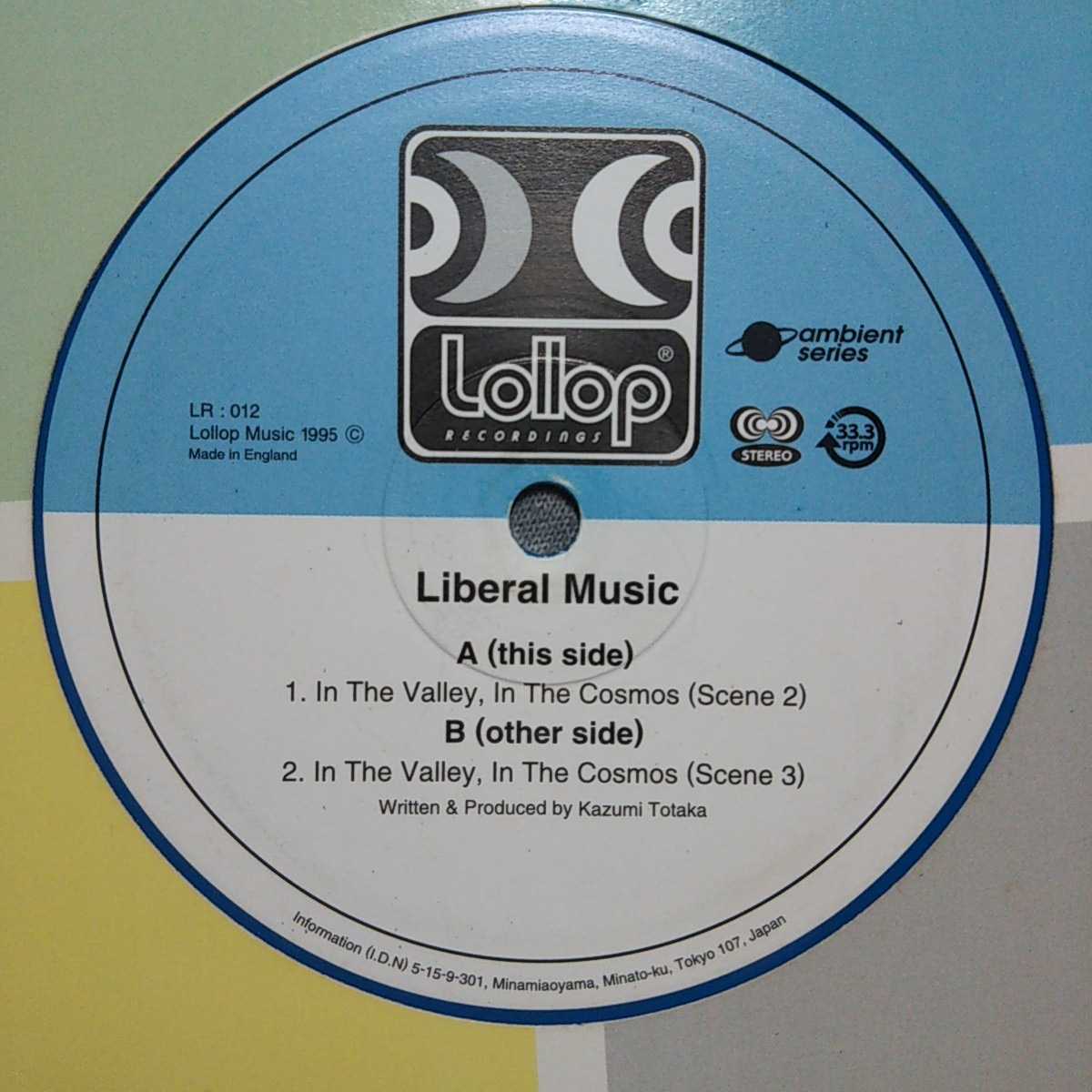 LIBERAL MUSIC / IN THE VALLEY,IN THE COSMOS /KAZUMI TOTAKA/戸高一生/とたけけ/あつまれ どうぶつの森/竹村延和/TAKEMURA NOBUKAZU拍卖