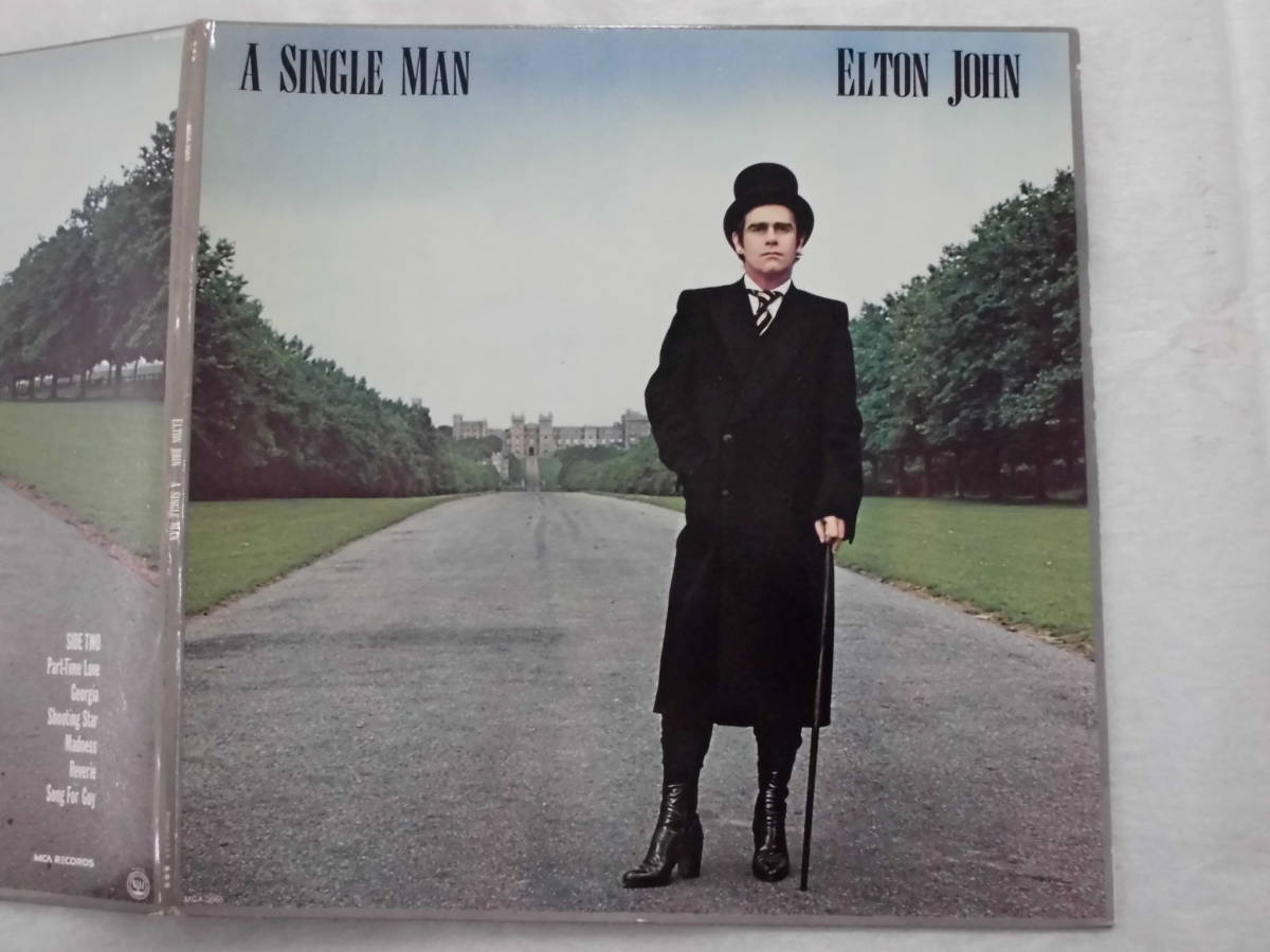 良盤屋 P-1489◆LP◆US盤-Rock- エルトン・ジョン Elton John /A Single Man拍卖