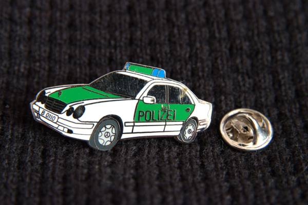 ★ Mercedes ピンバッジ 警察車両 police パトカー W210 W38mm ocitye benz メルセデスベンツ eクラス ミディアムクラス拍卖