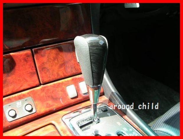 ■トヨタ純正高級黒木目&レザーシフトノブ■マークⅡ/マークⅡブリット/チェイサー/クレスタ/セルシオ/マークXジオ/ソアラ/MR-S/ベルタ/1拍卖