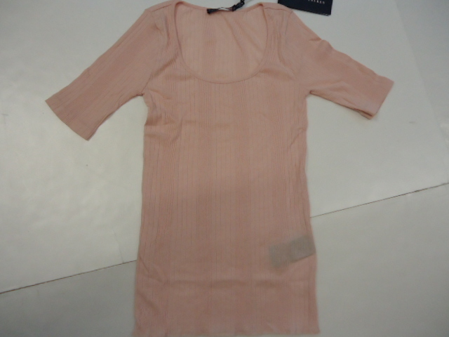 【KCM】ralph-110-L■新品■【RALPH LAUREN/ラルフローレン】レディース 半袖カットソー L ピンク系拍卖