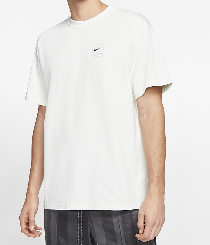 NIKE Lab PIGALLE Tシャツ 白 S ナイキラボ × ピガール コラボ ルーズフィット ジャージ ホワイト 女性にも CK2337-133拍卖