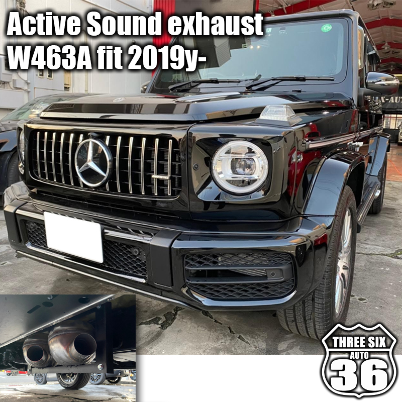 W463A アクティブサウンドコントロール エキゾースト Active Sound exhaust booster G350d G55 G550 G500 G63 G65拍卖