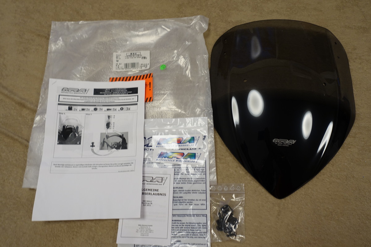 欠品ジャンク★MRA MULTISTRADA 1200/S (09-12) X-Creenスクリーン グレースモーク 定価27,830円 ムルティストラーダ拍卖