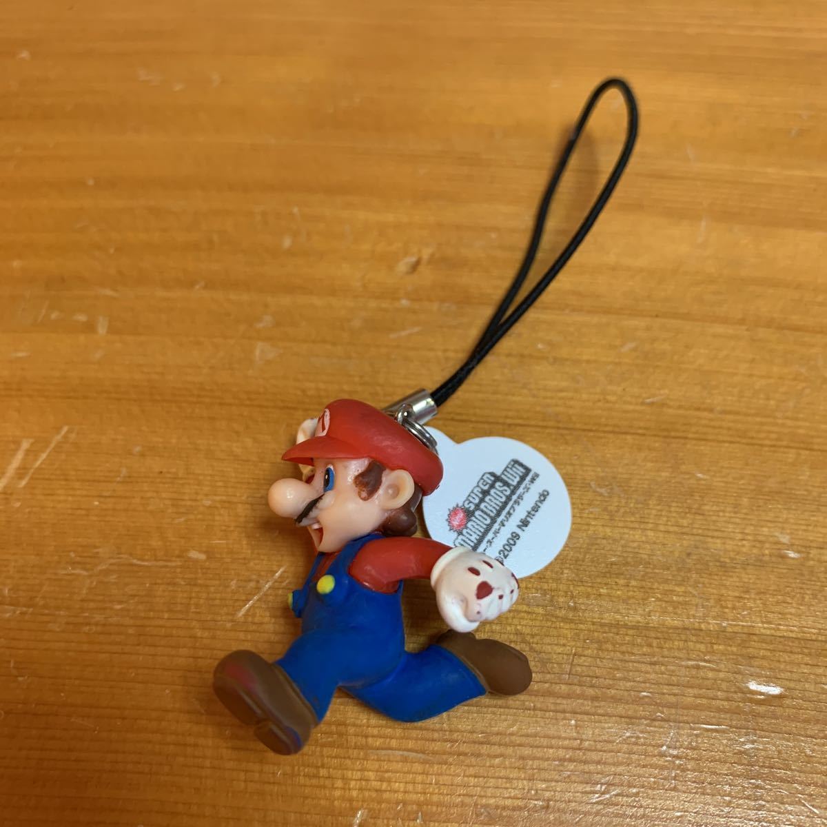 携帯ストラップ マリオ スーパーマリオブラザーズ Wii 2009 任天堂 DAKARA ダカラ サントリーキャンペーン 中古品 送料無料拍卖