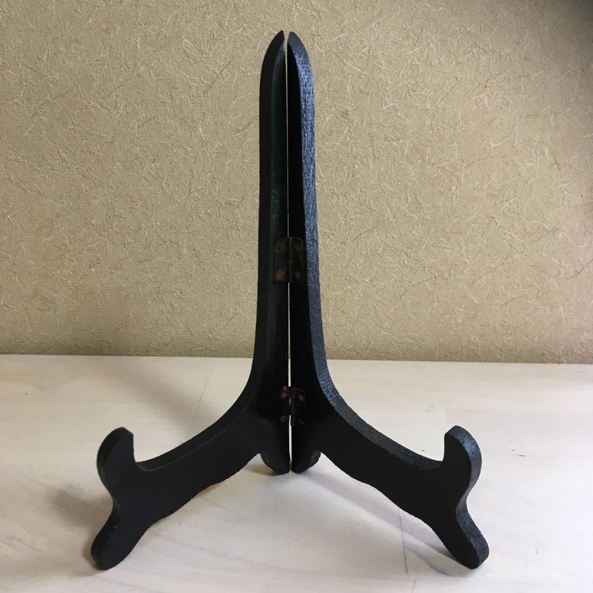 木製 皿立て 額立て ディッシュスタンド フォトスタンド 皿立 (231)拍卖