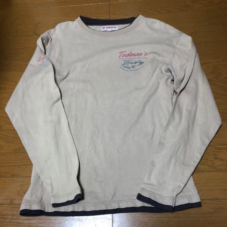 テッドマンTEDMAN ロングTシャツ ロンT 長袖 サイズ40拍卖