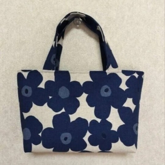 トートバッグ 花柄 ハンドメイド拍卖