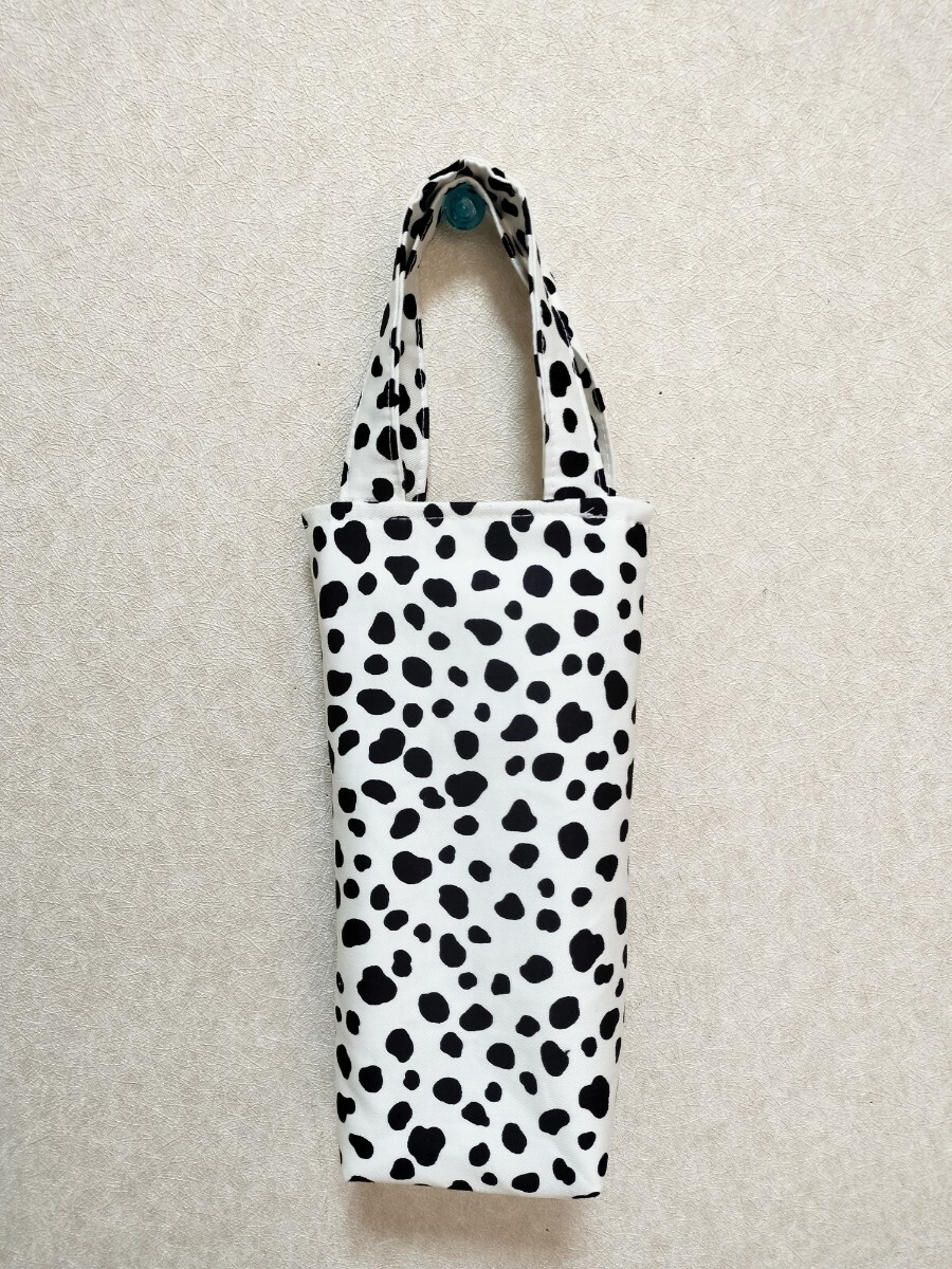 水筒バッグ  ペットボトルカバー ダルメシアン柄 ハンドメイド拍卖