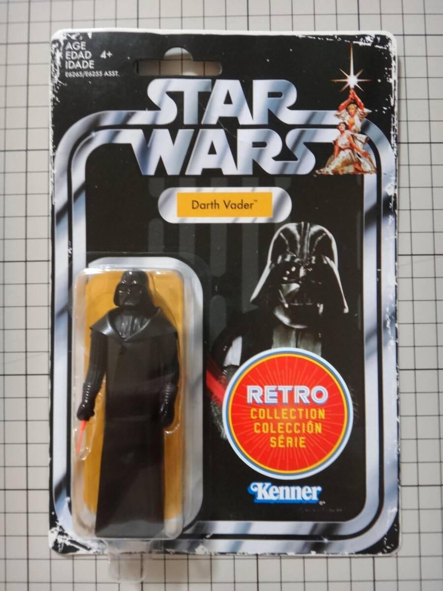 オールドケナー風 STARWARS レトロ コレクション フィギュア KENNER ダースベイダー ヴェイダー 新たなる希望 Darth Vader拍卖