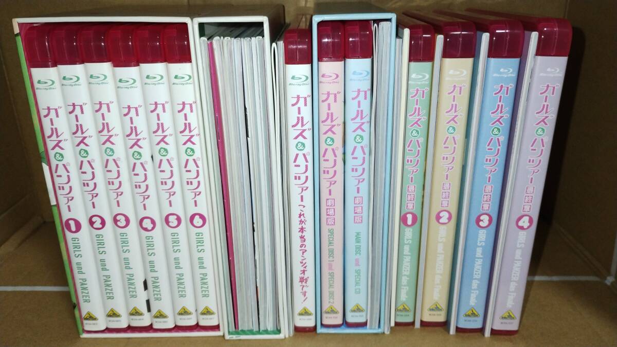 ♪送料無料 即決 ガールズ&パンツァー~劇場版 最終章 Blu-ray 全巻 限定版セット♪拍卖