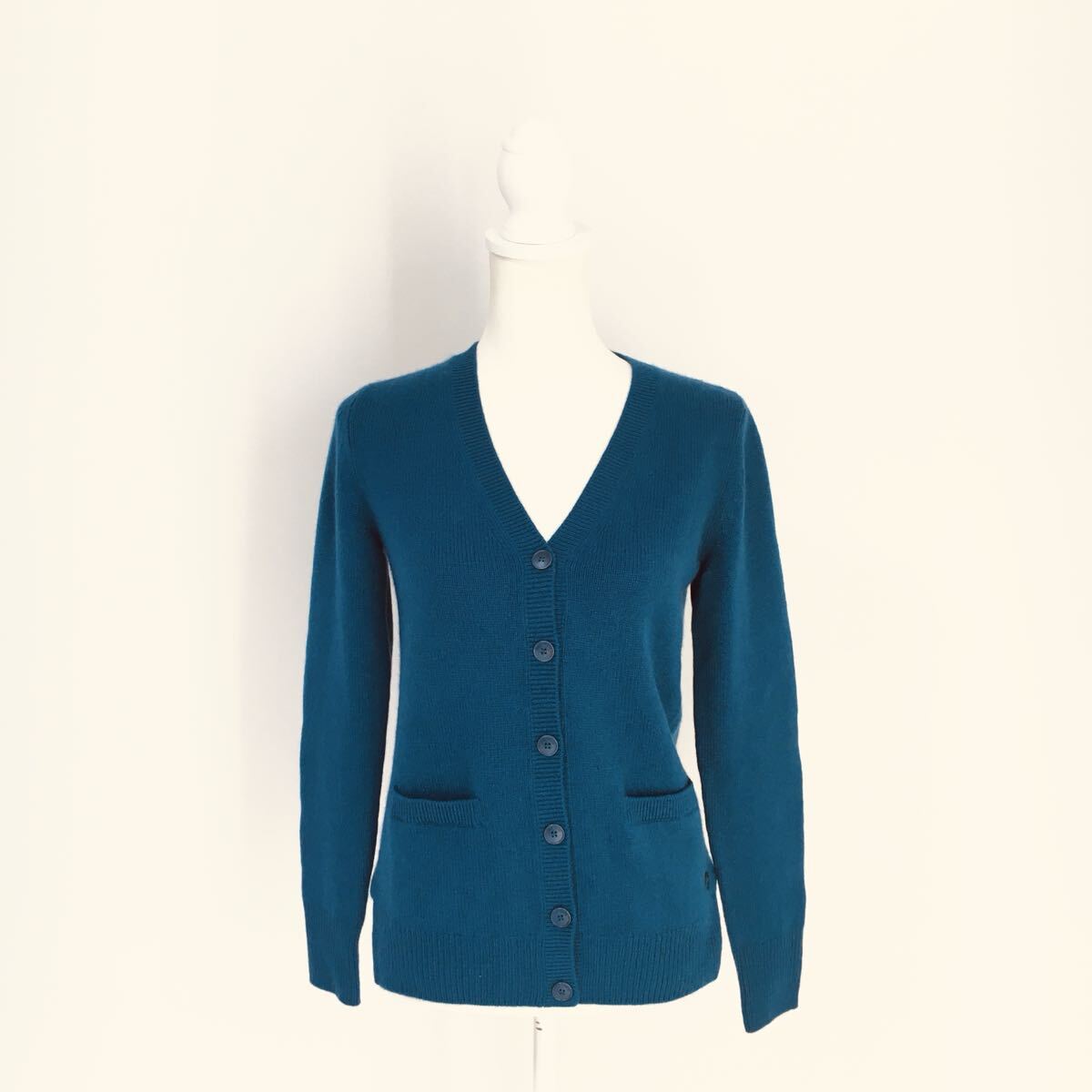 美品 Loro Piana ロロピアーナ カシミヤ100% ニット カーディガン 送料無料 クリーニング済拍卖