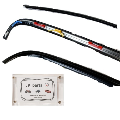 ホンダ 純正 アキュラ インテグラ 3D DC2 フロントガラス フロントガラスモール左右&アッパー 73162-ST7-003 73151-ST7-003 73152-ST7-003拍卖