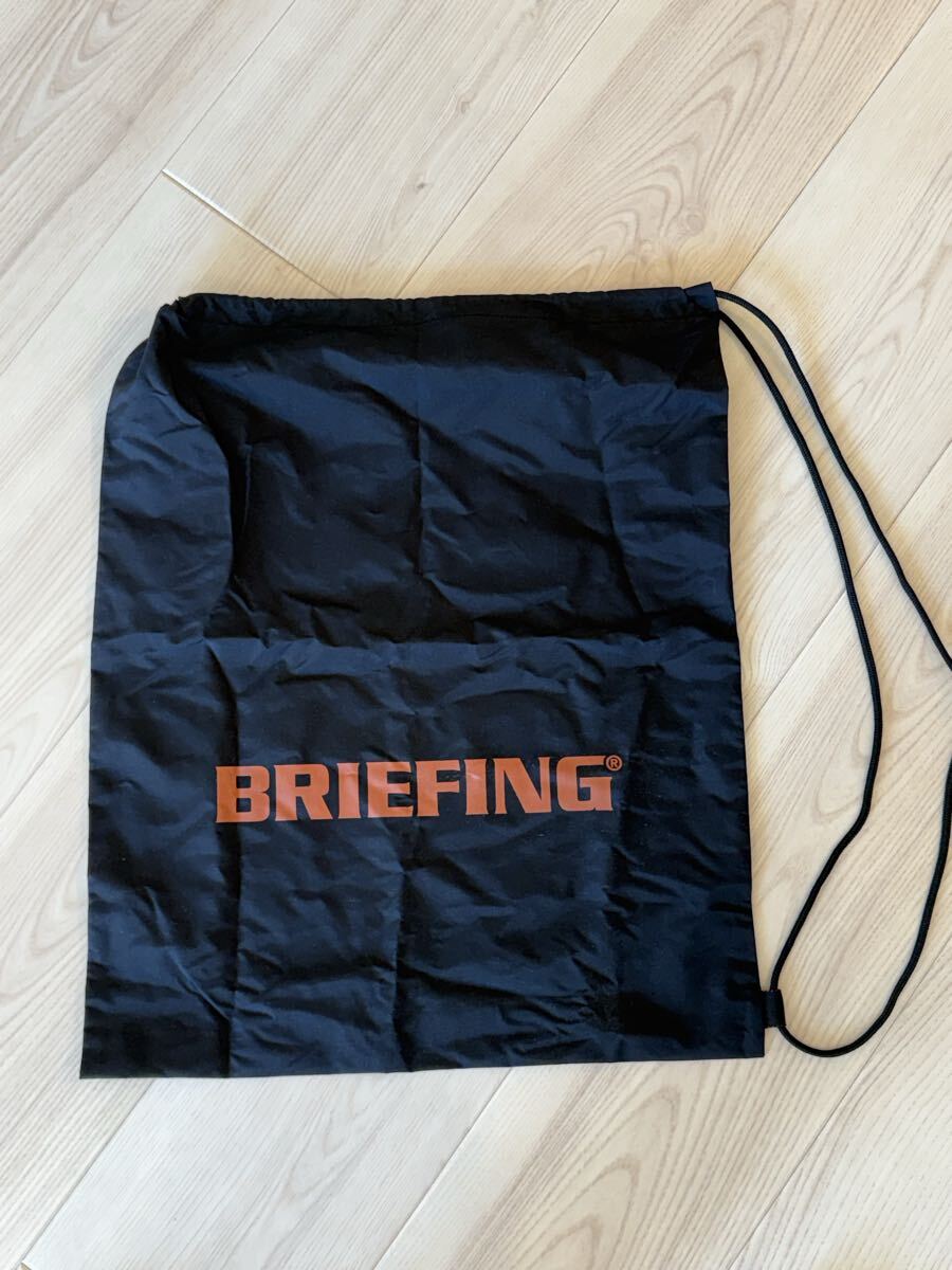 ★【新品】 BRIEFING ブリーフィング ブラック 収納袋 黒 リュック ケース バック ランドリーバッグ用 シューズケース拍卖