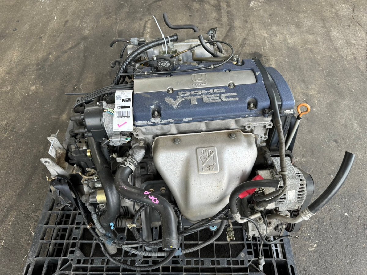 動画有り! ホンダ CF4 アコード SIR-T F20B ブルーヘッド エンジン マニュアルトランスミッション ECU 256947KM拍卖