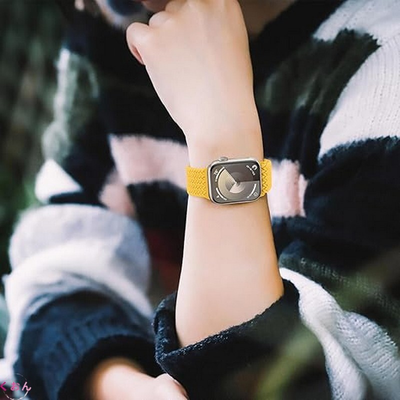 サンシャイン プレミアムソフト ナイロン素材 磁気留め金 アップル ウォッチ Apple Watch SE3 (42mm/41mm/40mm/38mm) バンド ベルト拍卖