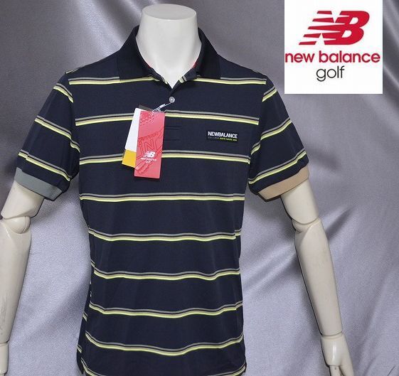 新品 L ニューバランス ゴルフ 1.3万円 半袖 ポロシャツ (吸汗速乾性・接触冷感性) / ゴルフ ウェア new balance golf拍卖