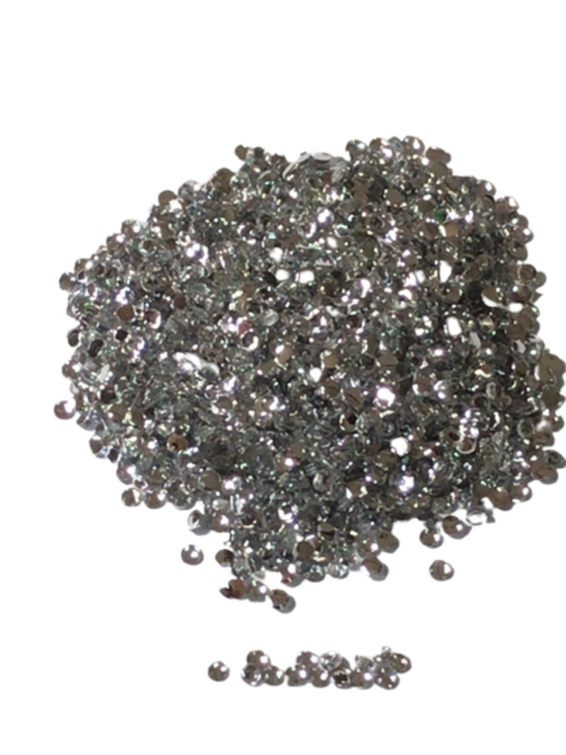 ●1.5mm● デコ用ストーン 1000粒 クリア ライン ハンドメイド ネイル キラキラ ビジュー パーツ DIY 工作拍卖