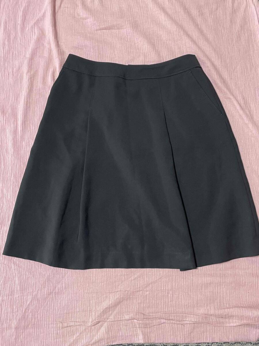 ※Bランク※【中古】FOLK_13号_フレアスカート(ブラック)FS45887-9/フォーク/かわいい会社事務服/おしゃれOL制服 拍卖