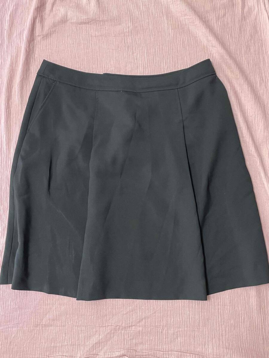※Cランク※【中古】FOLK_19号_フレアスカート(ブラック)FS45887-9/フォーク/かわいい会社事務服/おしゃれOL制服 拍卖