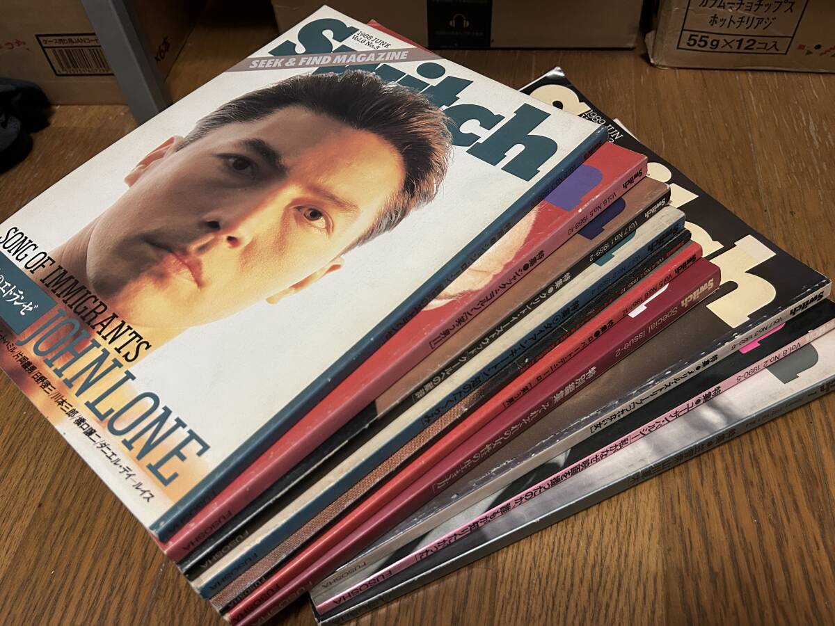 ★即決落札★「Switch」1988年~1992年Set/ジョンローン/ジャックニコルソン/クリントイーストウッド/ダイアンキートン/ロバートデニーロ等拍卖