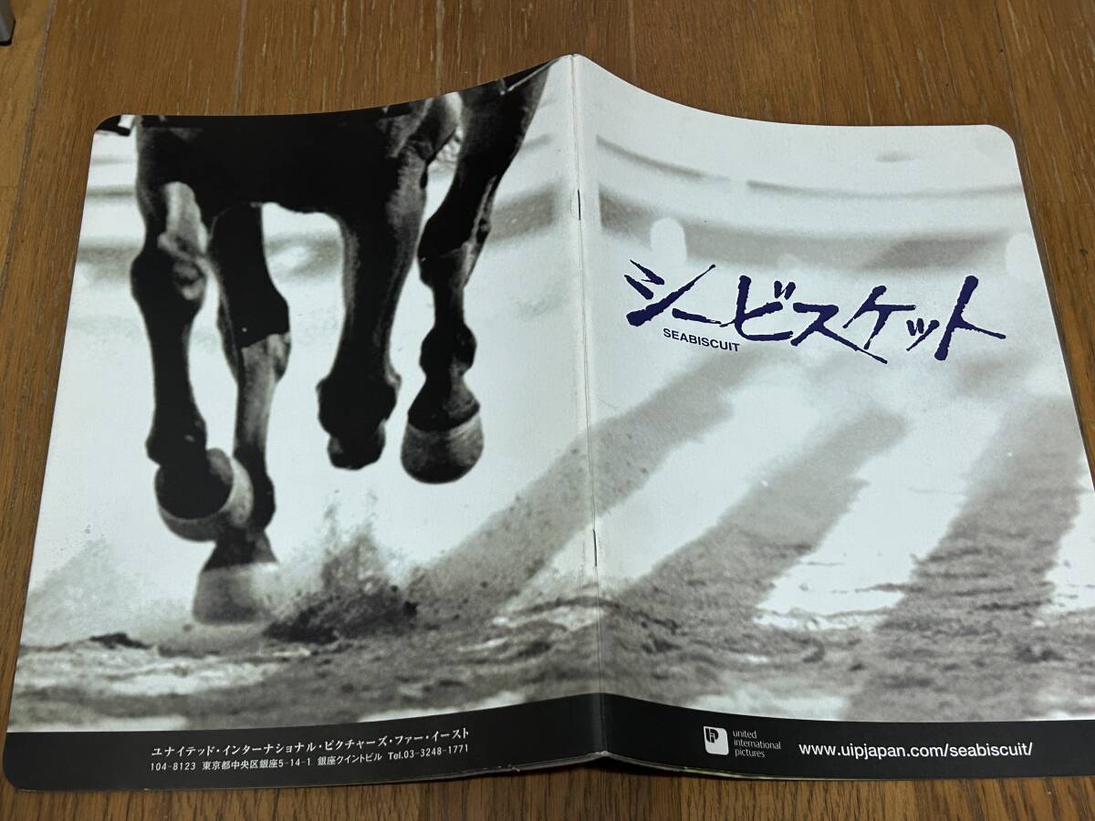 ★即決落札★非売品/映画プレスブック「シービスケット」トビー・マグワイア/ジェフ・ブリッジス/クリス・クーパー拍卖