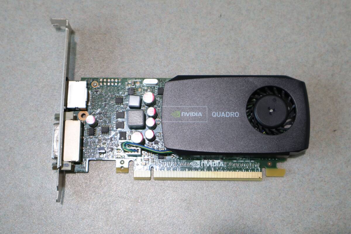 G8576 P NVIDIA Quadro 600 グラフィックボード 1GB GDDR3 PCI-E x16 HP純正 612951-002 / 671135-001 ワークステーション用 中古動作品拍卖