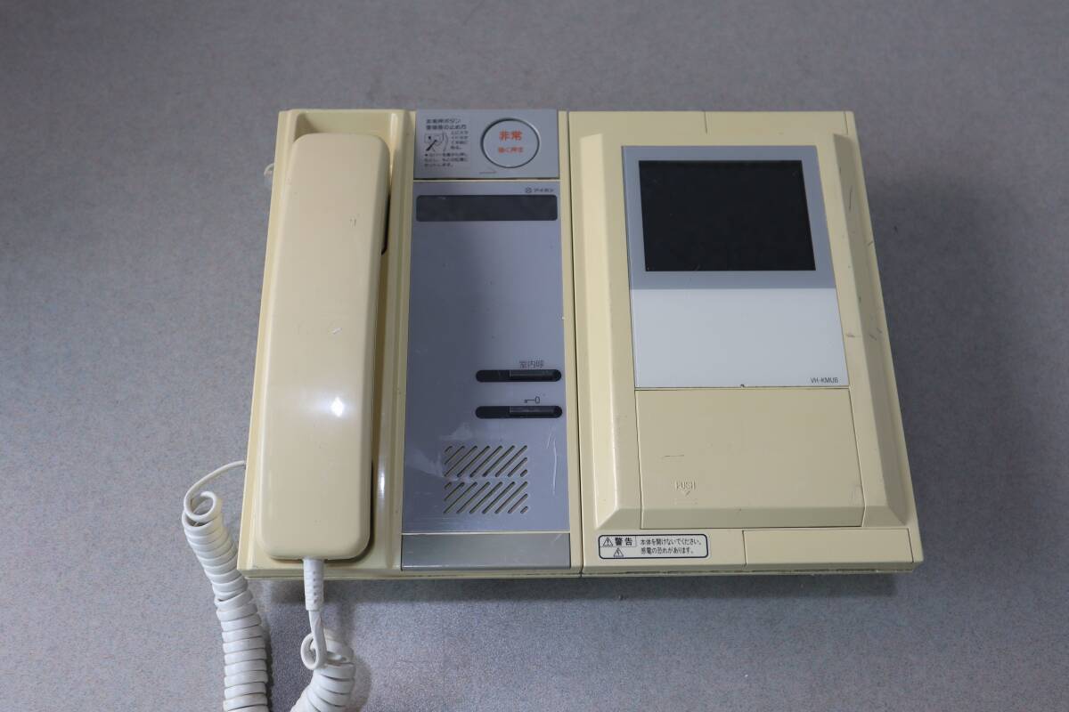 H1356 P パナソニック VH-KMUB カラーモニター付ドアホン 親機 インターホン システム電話機 モニターホン ジャンク品 中古品拍卖