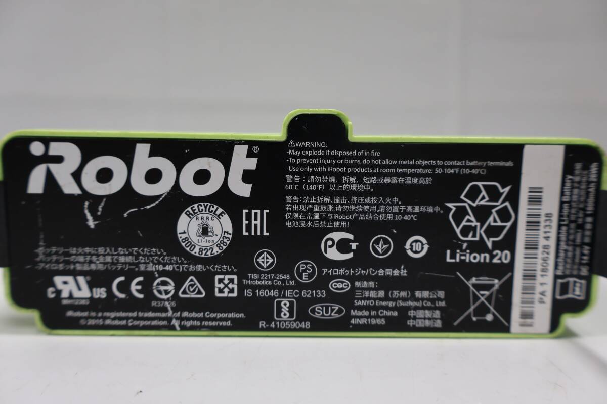 G3014(SLL) Y iRobot Roomba ルンバ 純正 リチウムイオンバッテリー iRobot 1800LI タイプ 1800mAh 14.4V 26Wh 900 800 600用拍卖