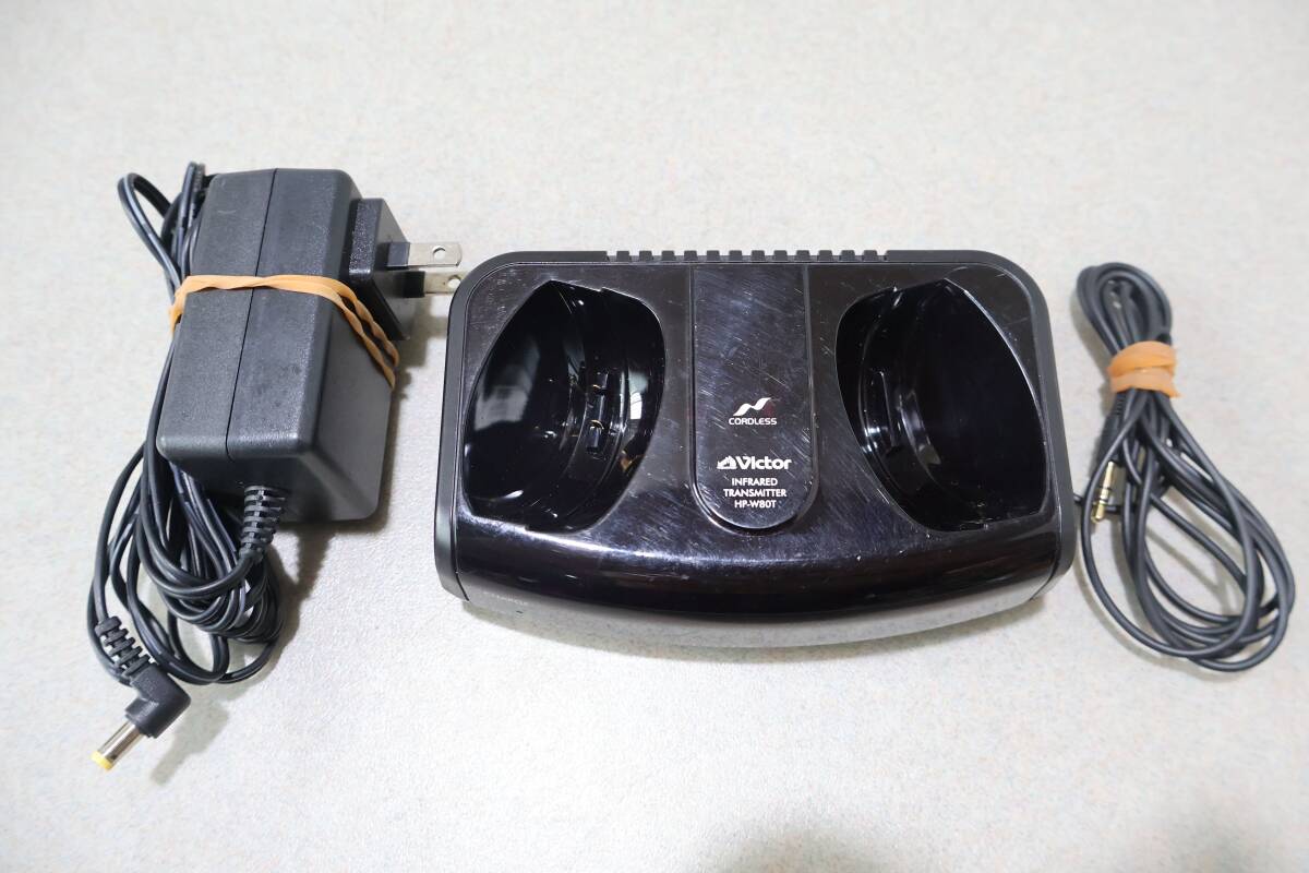 G9995 P Victor HP-W80T 赤外線トランスミッター オーディオ送信機 DC9V 【中古・動作確認済・ACアダプター付】拍卖