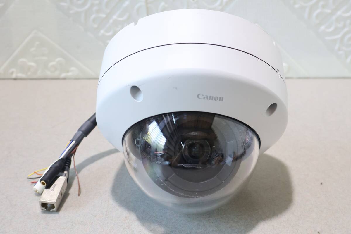 N3706 P Canon キヤノン ネットワークカメラ VB-H652LVE ドーム型 PoE対応 フルHD 屋外対応 防犯 監視カメラ 中古品拍卖