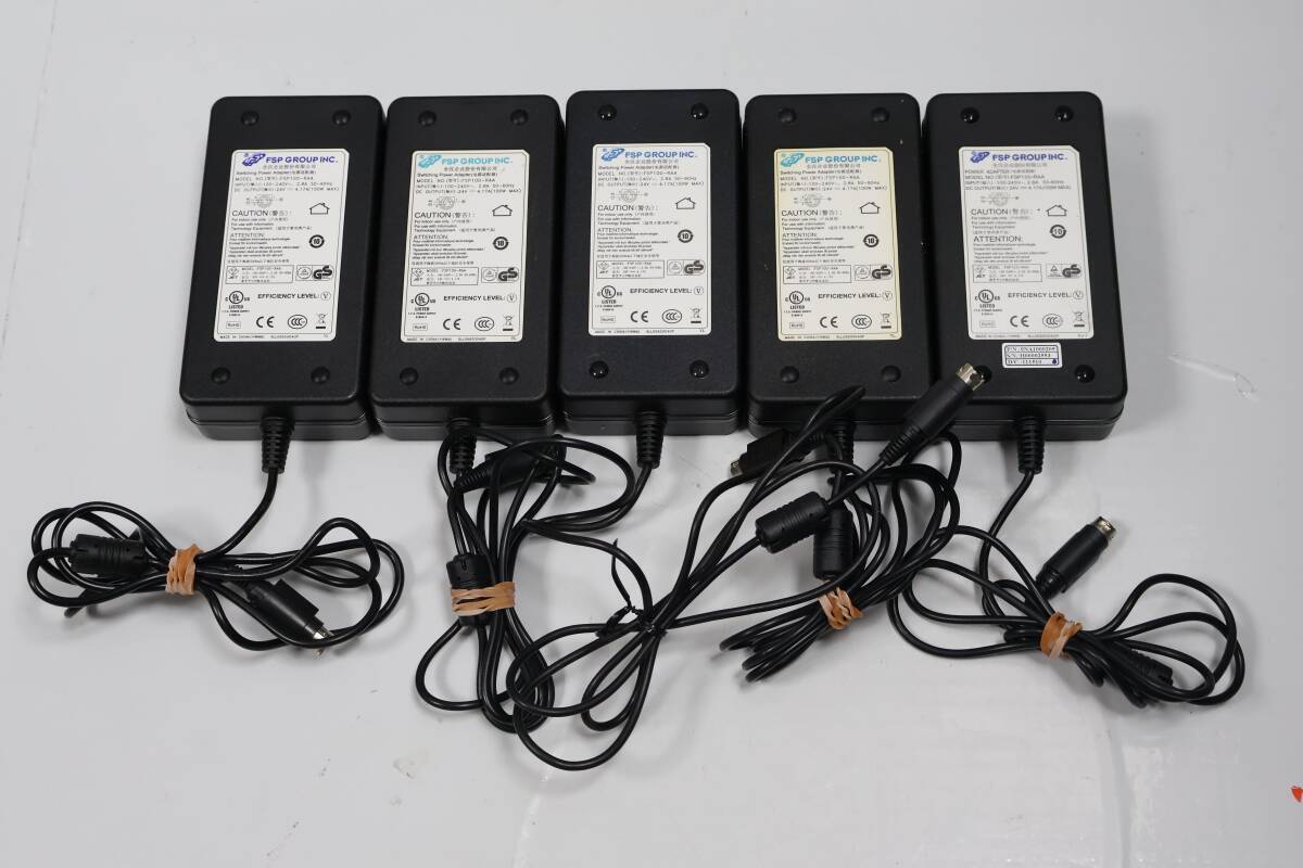 G4319 (3) & 【5個セット】 FSP GROUP INC. AC ADAPTER FSP100-RAA 24V~4.17A拍卖