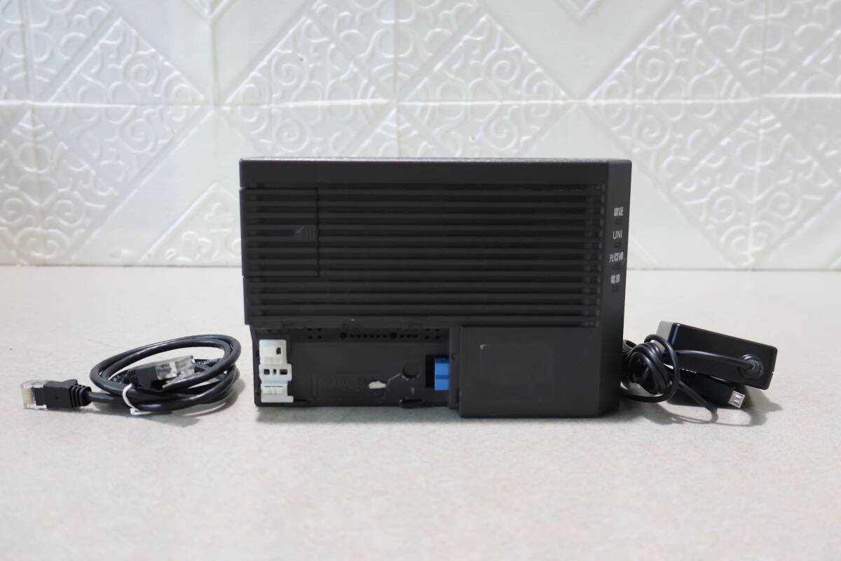 A0136 P NTT GE-PON ONU タイプD (1) 光回線 ONUモデム ACアダプター & LANケーブル付属 中古動作品拍卖