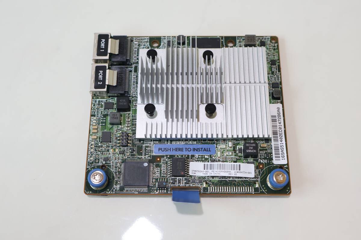 A0156 (1+1th) P HP ProLiant DL380 Gen10 P408i RAID コントローラ 2ポート SAS/SATA 12Gb PCIe Gen3 SP#836260-001 804334-001拍卖