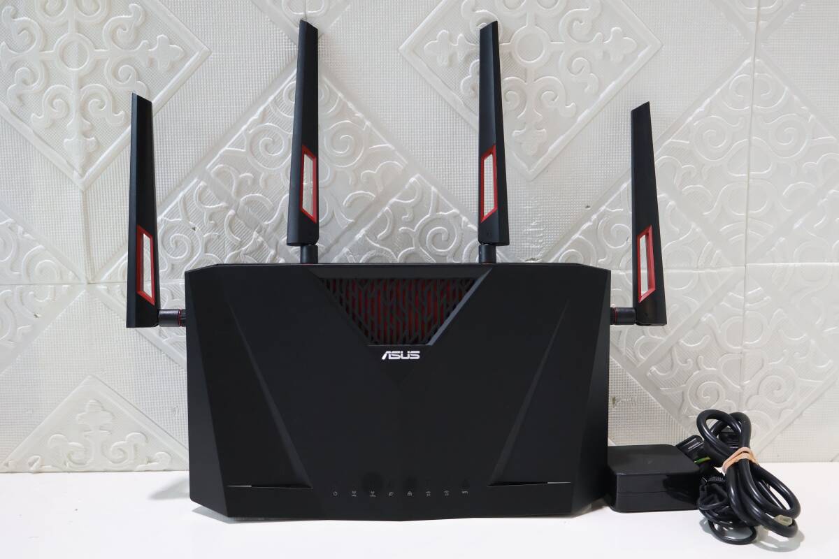 A0336 (15) & ASUS 無線LANルーター RT-AC88U 電源アダプター付属拍卖