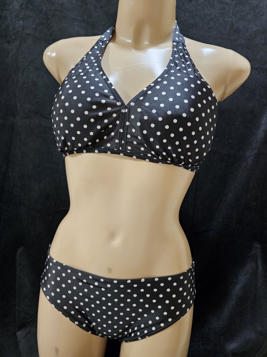 ΣD117★レディース水着 サロペット付き3点セット拍卖