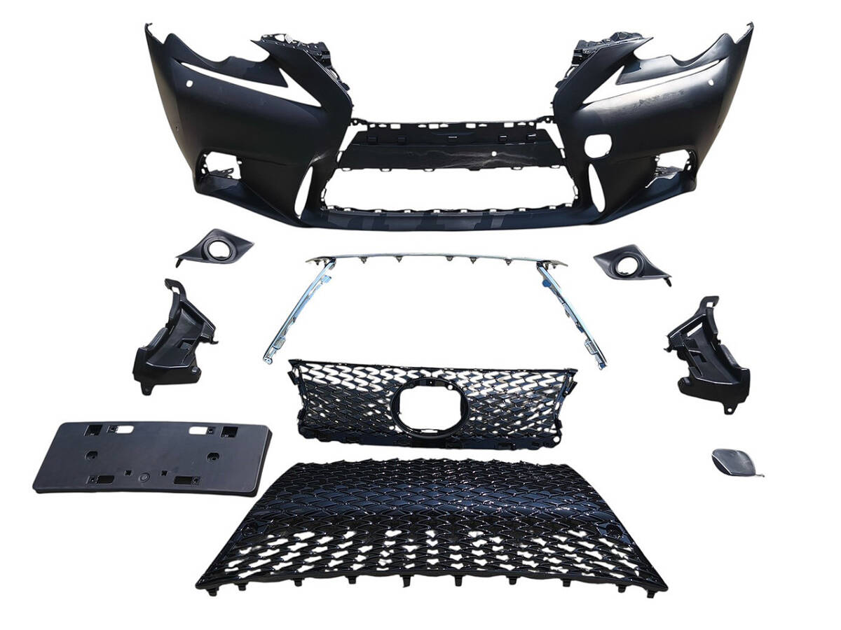 レクサス IS 30系 フロントバンパー スピンドルグリル Fスポーツtype 前期 国内発送 即納 カスタム エアロ 外装 LEXUS パーツ フェイス拍卖