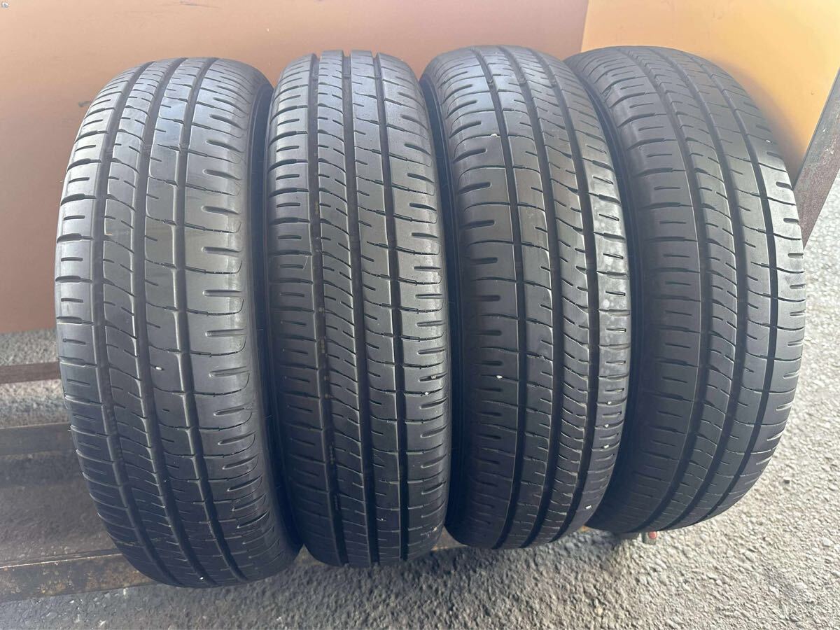 【3064】★【送料無料】★155/65R14 4本セット夏タイヤバリ山 DUNLOP ENASAVE EC204 【2024年】拍卖